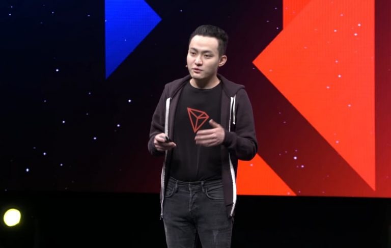孙宇晨卸任 Tron (TRX) 首席执行官,今天生效
